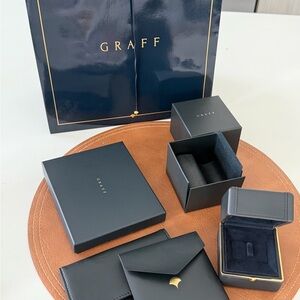 Graff gift ring packaging complete set